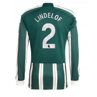 Koszulka piłkarska Manchester United Victor Lindelof #2 Strój wyjazdowy 2023-24 tanio Długi Rękaw